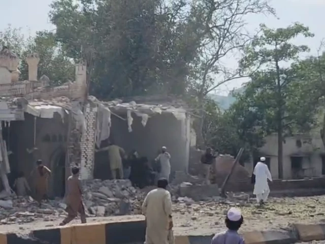 Explosion near the Old Police Lines in Kohat
