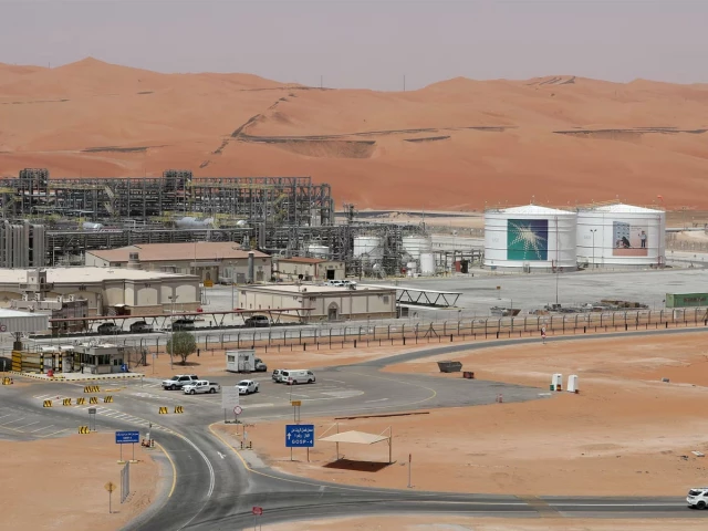 An oil and gas processing facility, used to illustrate a report on LPG cargoes and winter supply
